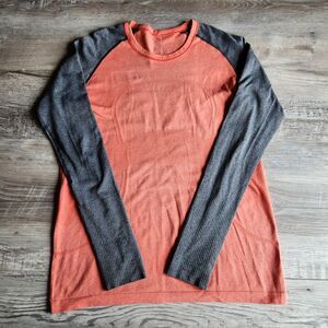 (12) Lululemon Swiftly Tech Long Sleeve Top